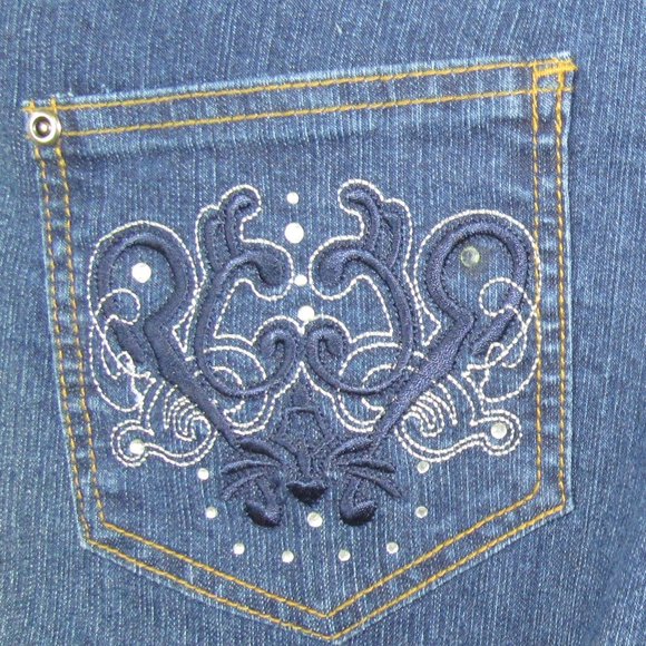 NWT Hip Jeans Size 20 Women Bluejeans Straight Leg - Picture 4 of 6